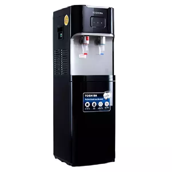 TOSHIBA Máy nước lọc nóng – lạnh (màu đen)